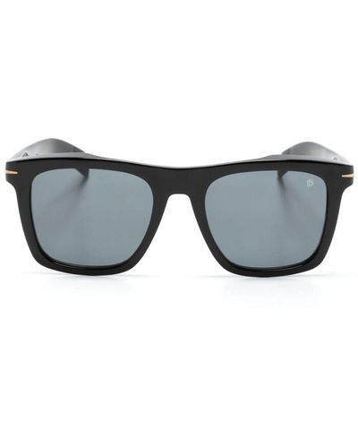 David Beckham Square-frame Sunglasses - Grey