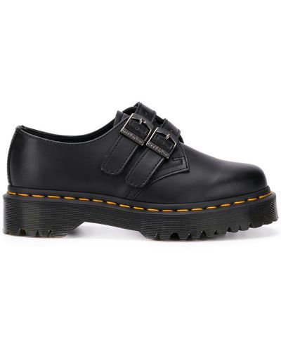 Dr. Martens Double Buckle Shoes - Black