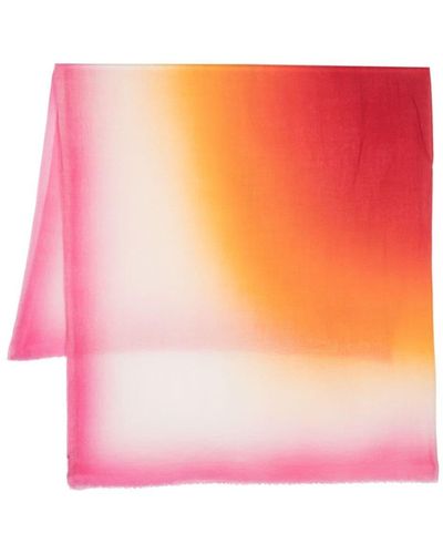 Faliero Sarti Schal mit Farbverlauf - Pink