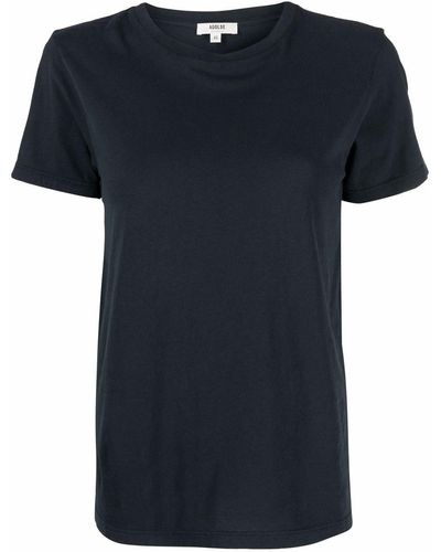 Agolde リブネック Tシャツ - ブラック
