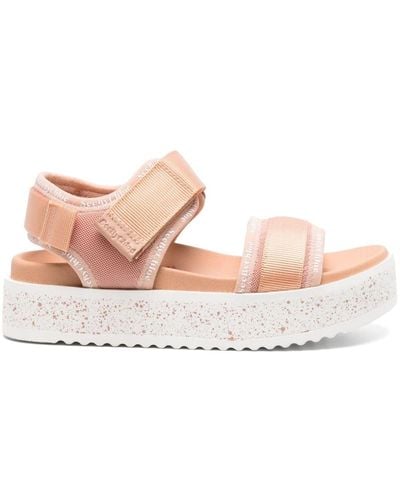 See By Chloé Pipper 45mm Flatform Sandals - Pink