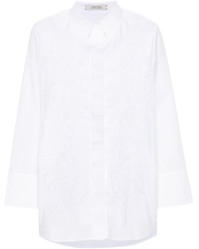 Dorothee Schumacher Broderie-anglaise Cotton Shirt - White