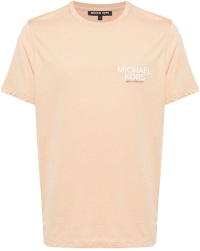 Michael Kors ロゴ Tシャツ - ナチュラル
