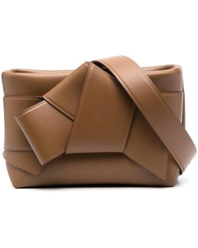 Acne Studios Musubi Knotted Shoulder Bag - Brown