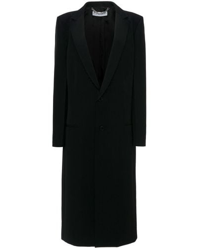 JW Anderson Single-breasted Tailored Coat - Black