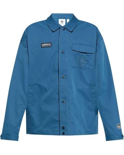 adidas Wingrove Shirt Jacket - Blue
