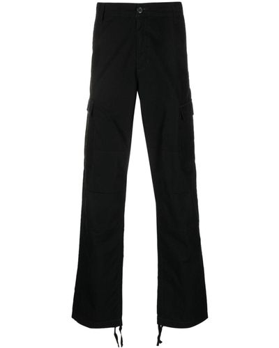Carhartt Mid-rise Cotton Pants - Black
