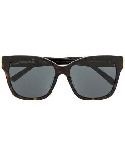 Balenciaga Square-frame Sunglasses - Brown