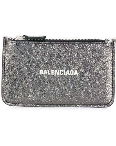 Balenciaga Cash Metallic Cardholder