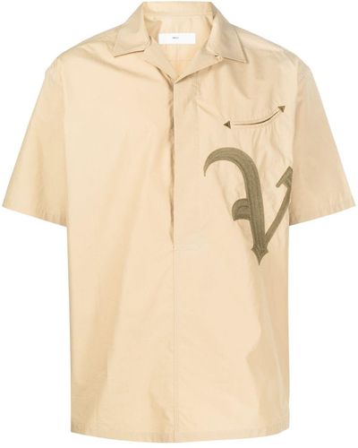 Toga Virilis Camisa con detalle bordado - Neutro