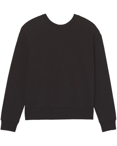 Proenza Schouler Twist-back Sweatshirt - Black