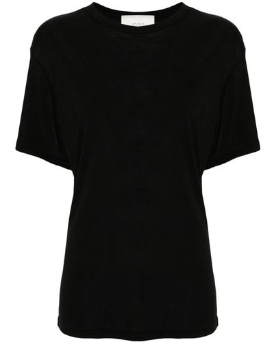 Studio Nicholson Camiseta ligera - Negro
