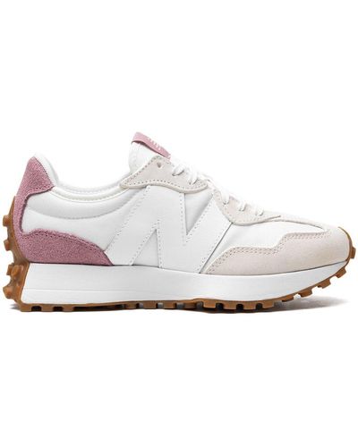 New Balance 327 "White/Pink" Sneakers - Weiß