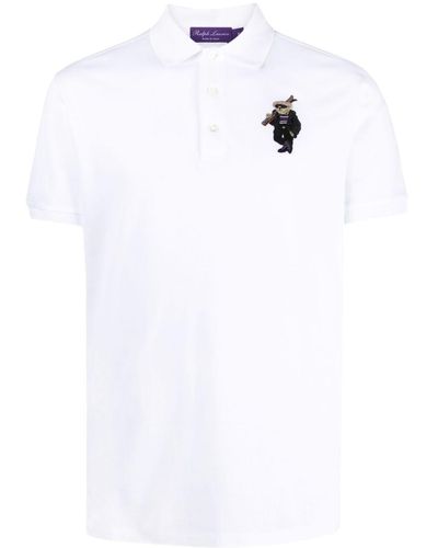 Ralph Lauren Purple Label Polo Bear ポロシャツ - ホワイト