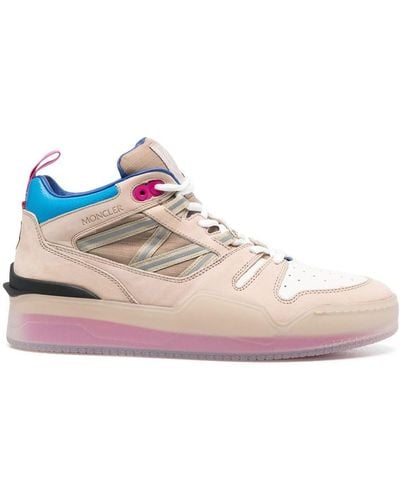 Moncler Pivot High-top Sneakers - Pink