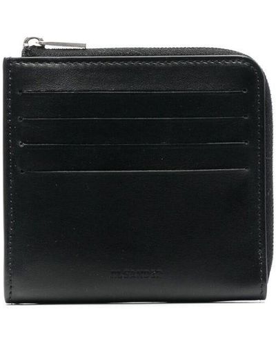 Jil Sander Wallet With Logo - Black