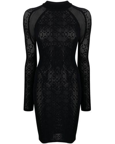 Wolford X Simkhai Intricate-sheer Dress - Black
