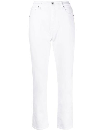 7 For All Mankind Cropped Jeans - Wit