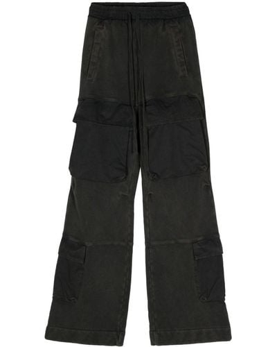 Entire studios Utility Mid-rise Track Trousers - Black