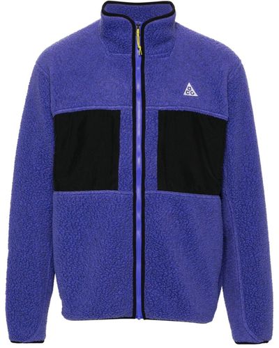 Nike Arctic Wolf Zip-up Fleece Jacket - Blue