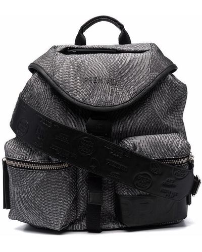 Premiata Lyn Multiple-pocket Backpack - Black
