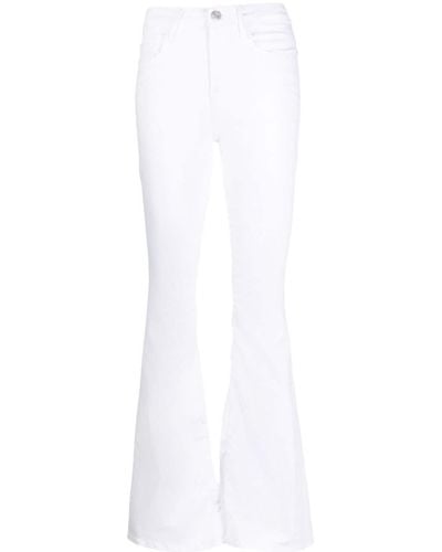 FRAME Jeans svasati Le One - Bianco