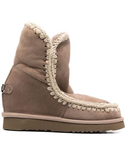 Mou eskimo top wedge boots
