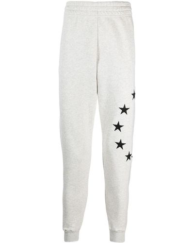Etudes Studio Pantalones cortos de deporte con bordado de estrellas - Gris