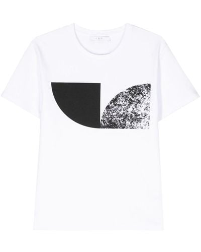 IRO Aloi Graphic-print T-shirt - Black