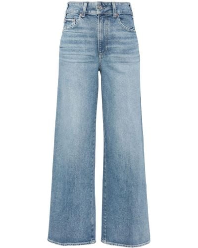 PAIGE Sasha Straight-leg Jeans - Blue