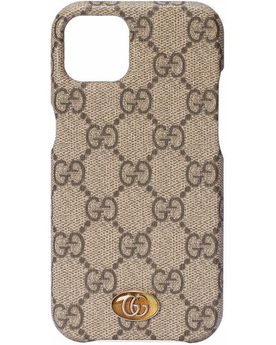 Gucci Ophidia Iphone 13 Case - Brown