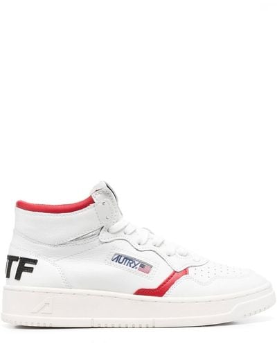 Autry Medalist High-top Trainers - White
