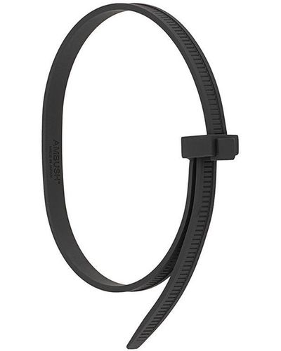 Ambush Ss Zip Tie Bracelet - Black
