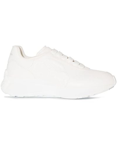 Alexander McQueen Sprint Runner Low-top Sneakers - White