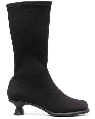Camper Square-toe 30mm Knee Boots - Black