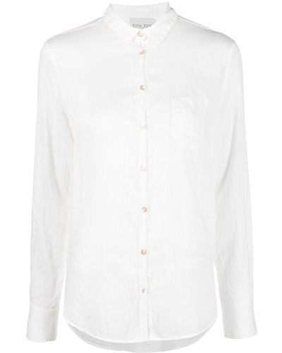 Forte Forte Camisa de manga larga - Blanco
