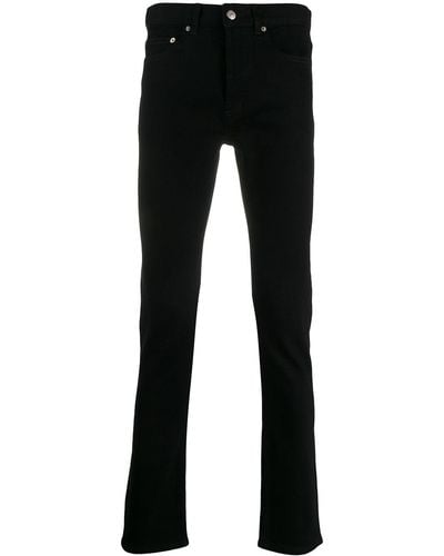 Sandro Mid-rise Slim-cut Jeans - Black