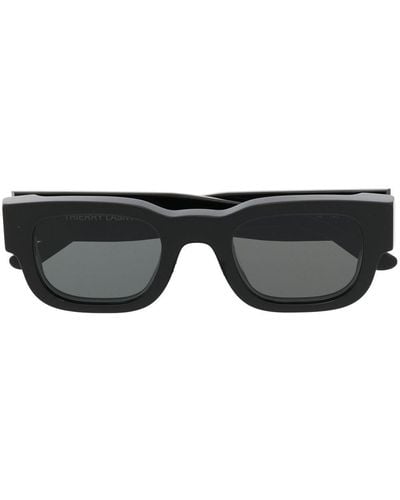 Thierry Lasry Foxxxy Rectangle-frame Sunglasses - Black
