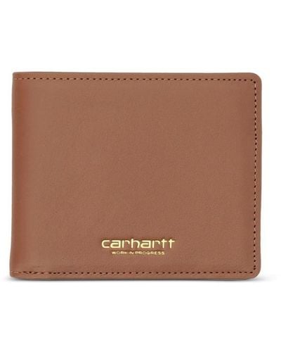 Carhartt Vegas Billfold Leather Wallet - Brown