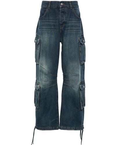 MISBHV Cargo Jeans - Blauw