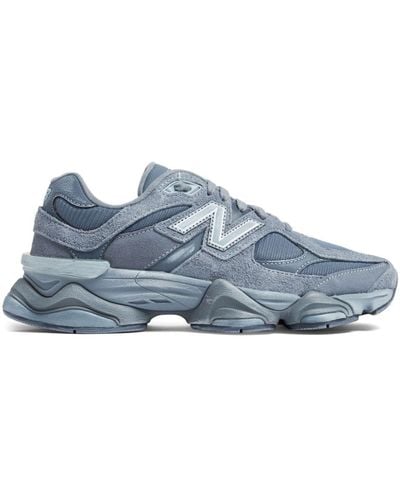 New Balance 9060 Suede Trainers - Blue