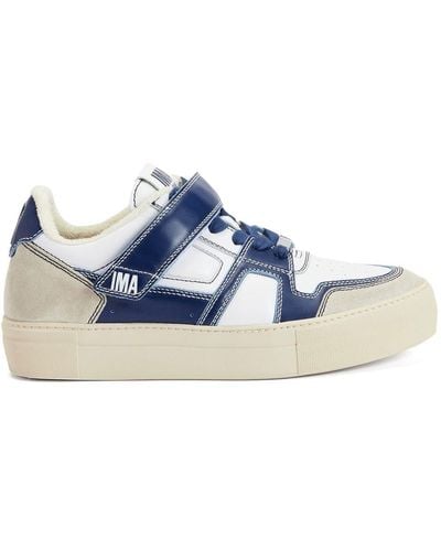 Ami Paris Ami De Coeur Low-top Sneakers - Blue