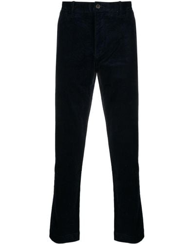 Polo Ralph Lauren Corduroy Tapered-leg Trousers - Blauw