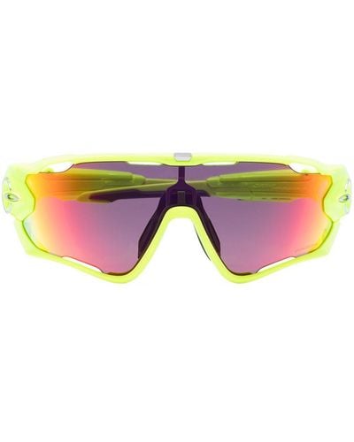 Oakley Jawbreaker Retina Burn Prizm Road Sonnenbrille - Gelb