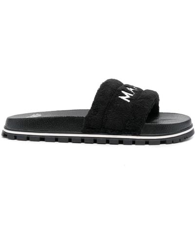Marc Jacobs The Slide Terry サンダル - ブラック
