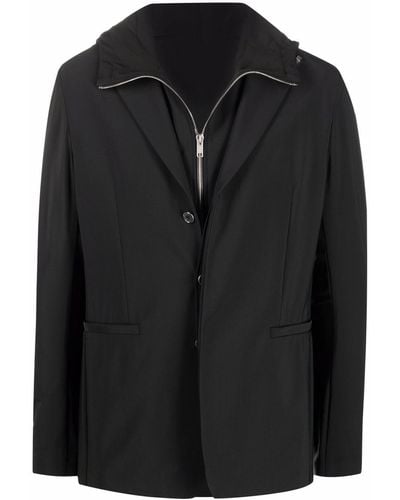 Givenchy Blazer a capas con botones - Negro