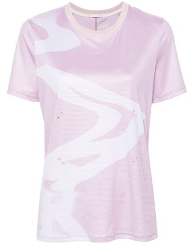 On Shoes Pace Performance T-shirt - Pink