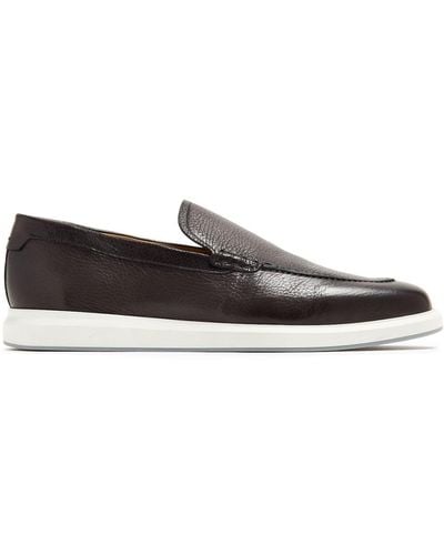 Magnanni Orion Leather Loafers - Grey