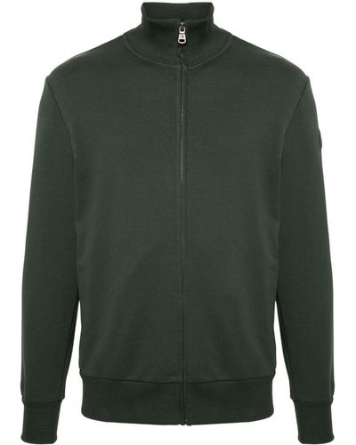 Colmar Logo-appliqué zip-up sweatshirt - Grün