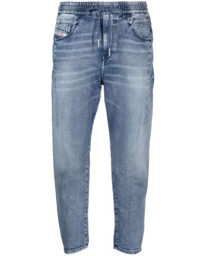DIESEL Jeans crop D-Fayza - Blu